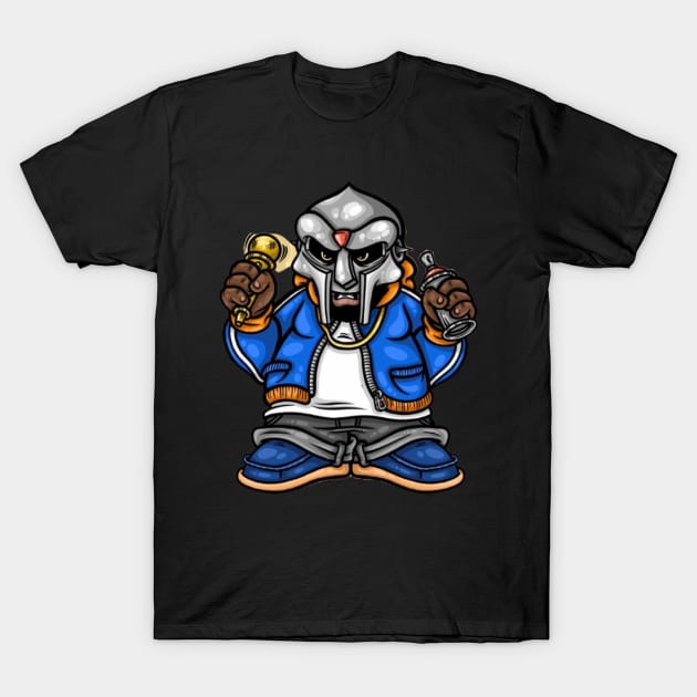 MF Doom T-Shirt by RunPaulArt